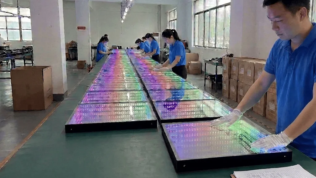 Custom LED Dance Floor: OEM/ODM Guide reference image 2