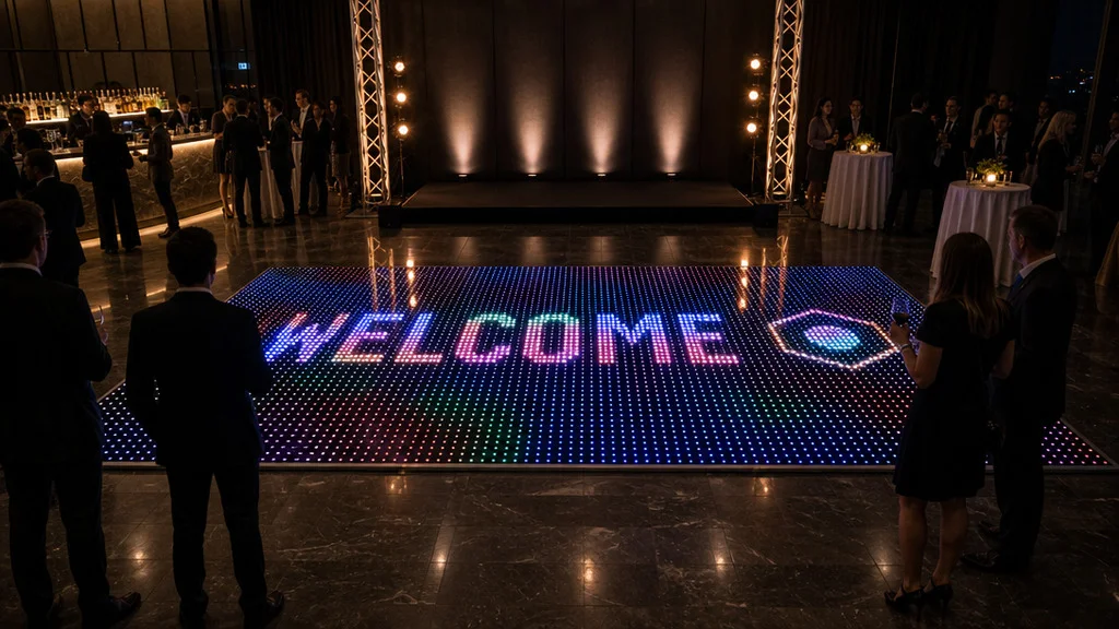 Pixel LED Dance Floor Guide illustration from DanceFloorLED